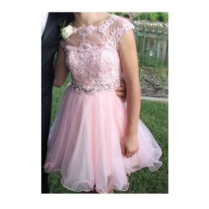 Pink Formal Dance Dress